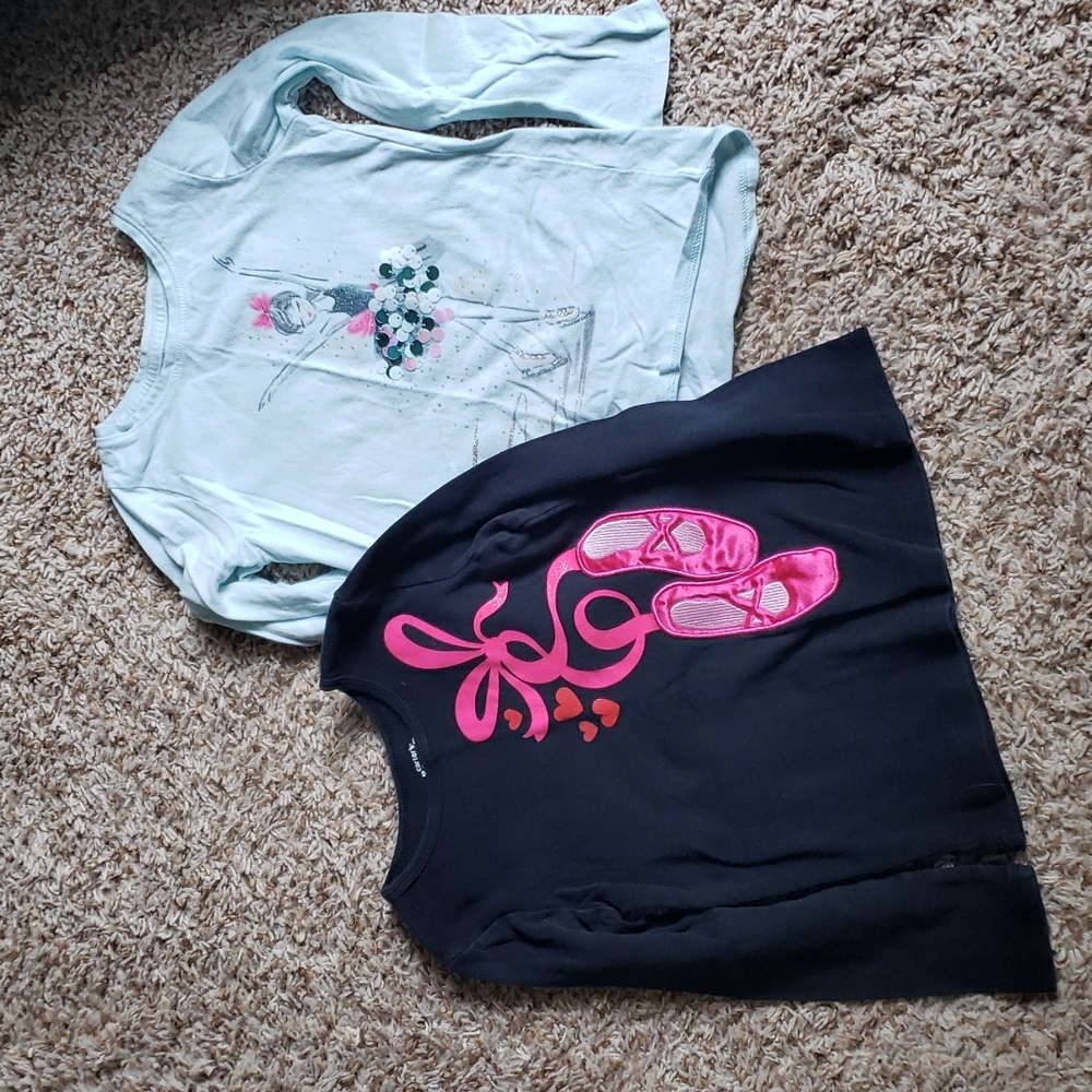 2 ballet shirts
